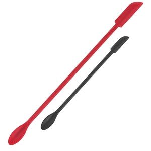 Red and Black Mini Silicone Spatula Set